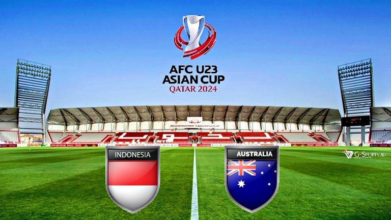 VITAL : Tim Indonesia U-23 menghadapi Australia U-23 pada laga kedua penyisihan Grup A AFC U-23 Asian Cup Qatar 2024, di Abdullah bin Khalifa Stadium, Doha, Kamis (18/04/2024) malam ini. (ilustrasi : Noval Lutfianto/G-Sports.id)