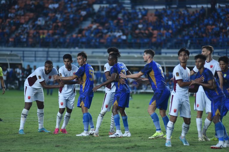 PERSIB Vs PSM . Persib Bandung raih tiga poin di laag pembuka Piala Presiden 2024, Jumat (19/7/2024). (Arief K/G-SPORTS.ID)