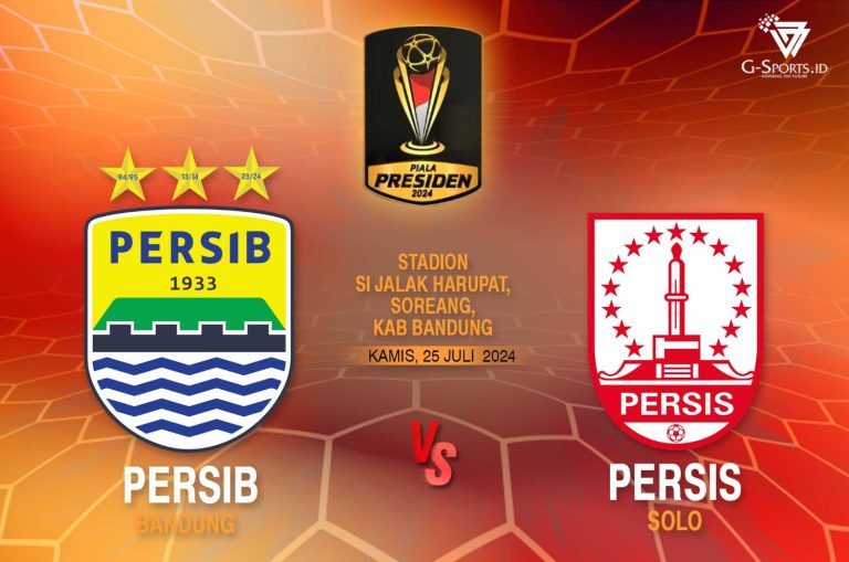 PIALA PRESIDEN 2024 : Persib Vs Persis. (Grafis: Imenk/G-SPORTS.ID)