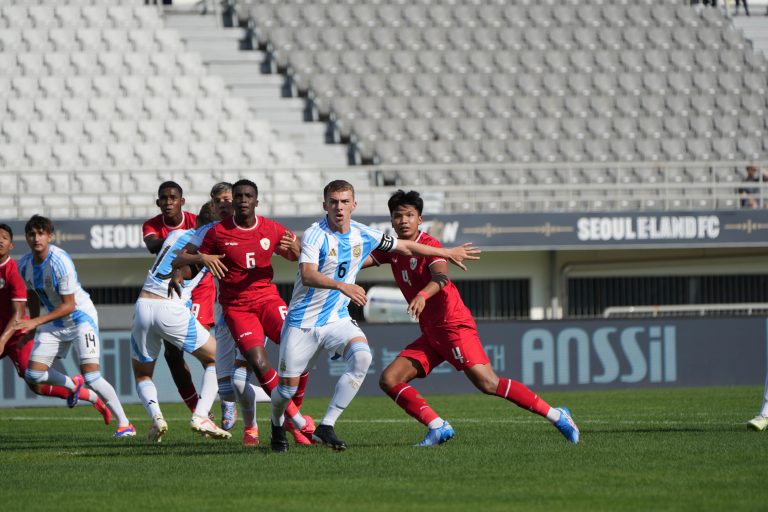 Tim U-19 Indonesia vs Argentina