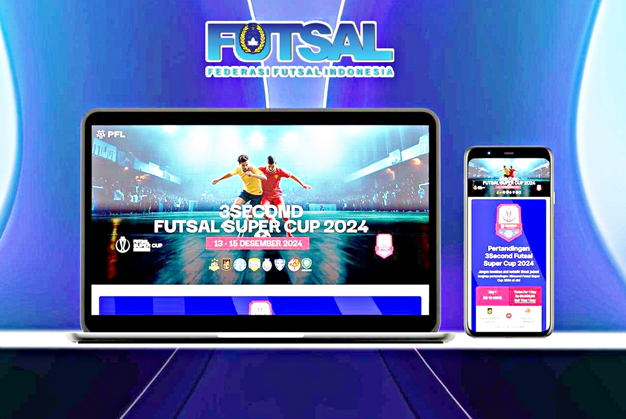 Website Wajah Baru Ffi Layani Tiket Online 3second Futsal Super Cup