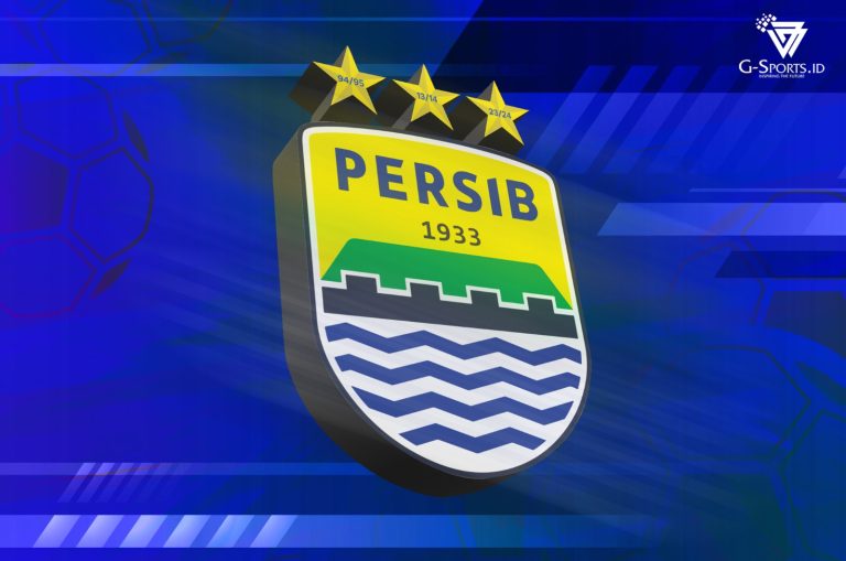 Illustrasi Logo Persib Bandung (grafis : Menk Karmawan/G-Sports.id)