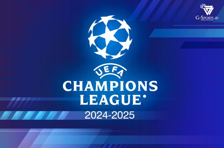 Liga Champions 2024/2025 sejauh ini menempatkan Barcelona, PSG, Bayern Munchen, dan Inter Milan ke perempat final. (Grafis: Menk Karmawan/G-Sports.id).