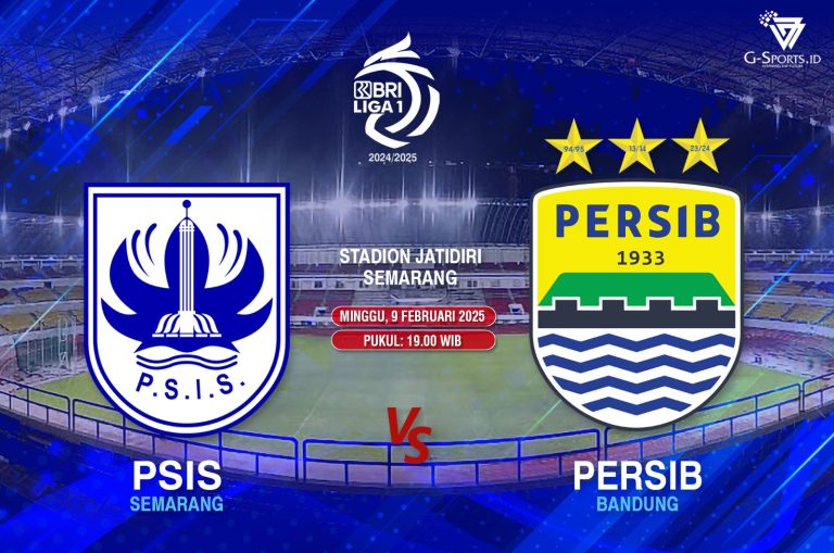 Persib akhirnya menang dalam duel malwan tuan rumah PSIS di Stadion Jatidiri,, Semarang, Minggu (9/2/2025). (G-SPORTS.ID)