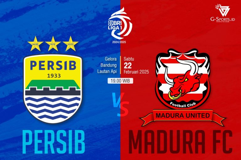 PERSIB Vs Madura United. Pertemuan dua kasta yang berbeda. (Grafis: Imenk KarmawanG-SPORTS.ID)