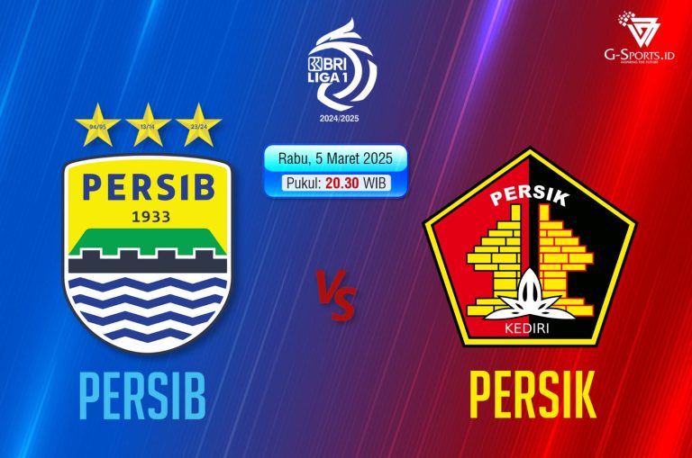 PERSIB Vs PERSIK, pertandingan menuju jalur kemenangan. (Grafis"Imenk Karmawan/G-SPORTS.ID)