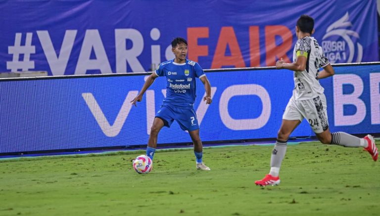 BECKHAM Putra Nugraha, salah satu deretan pemain muda hasil binaan PSSI Kota Bandung dan cukup banyak merasakan atmosfir pertandingan bersama Persib. (Foto: Arief K/G-SPORTS.ID)