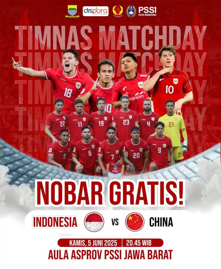 NONTON BARENG siap digelar di Kota Bandung, Kamis (5/6/2025). (Istimewa)