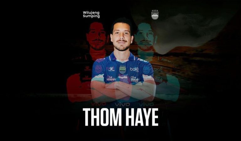 THOM Haye resmi gabung Persib. (Foto: persib.co.id)