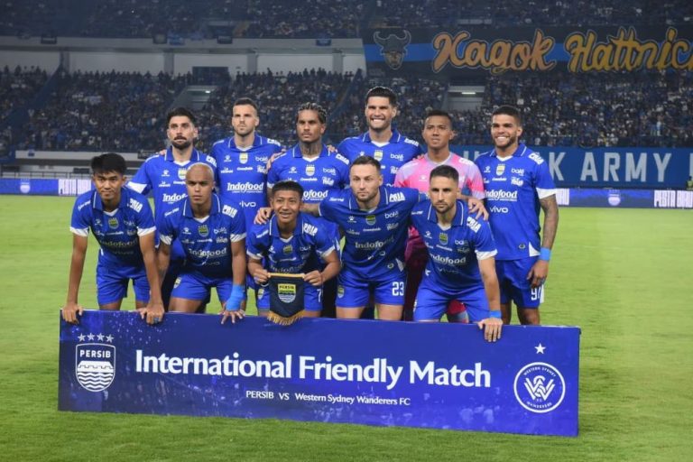 11 skuat inti PERSIB Bandung BRI Super League 2025/2026. (Foto: Arief K/G-SPORTS.ID)