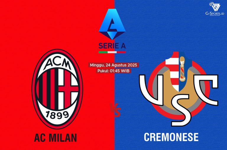 ILUSTRASI Milan Vs Cremonesse. (Grafis: Imenk K/G-SPORTS.ID)