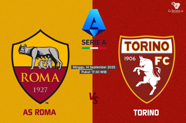 ILUSTRASI, AS ROMA Vs Torino(Menk/G-sPORTS.ID)