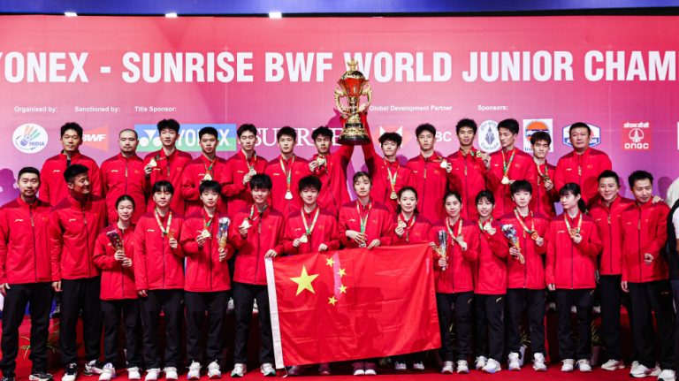 China juara Kejuaraan Dunia Junior Bulu Tangkis 2025.