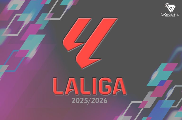La Liga 2025/2026 menampilkan El Clasico Real Madrid vs Barcelona. (Grafis: Menk Karmawan/G-Sports.id).