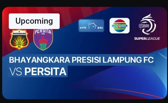 LAGA Bhayangkara Presisi Lampung FC Vs Persita bsia disaksikan di live streaming vidio.com. (sorot lensa vidio.com)