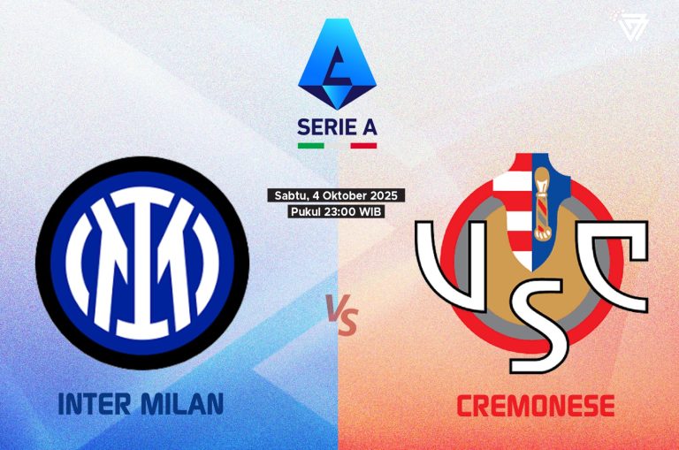 ILUSTRASI Inter Vs Cremonese, Sabtu (23/10/2025) (Grafis : Imenk/G-SPORTS.ID)