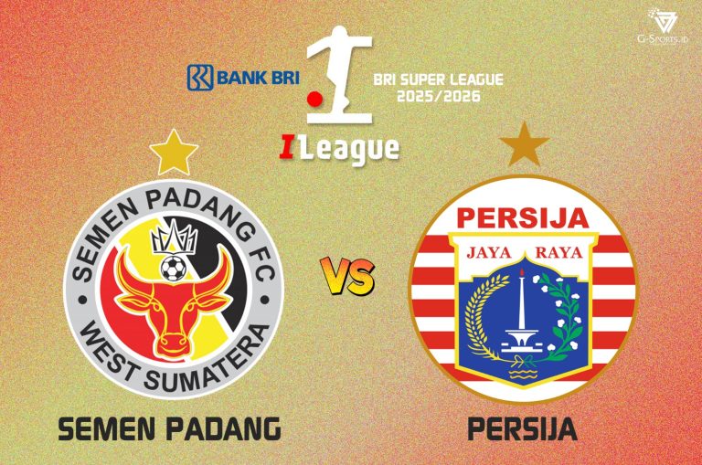 Link live streaming Semen Padang vs Persija di Super League 2025/2026, Senin (22/12/2025) pukul 19.00 WIB.