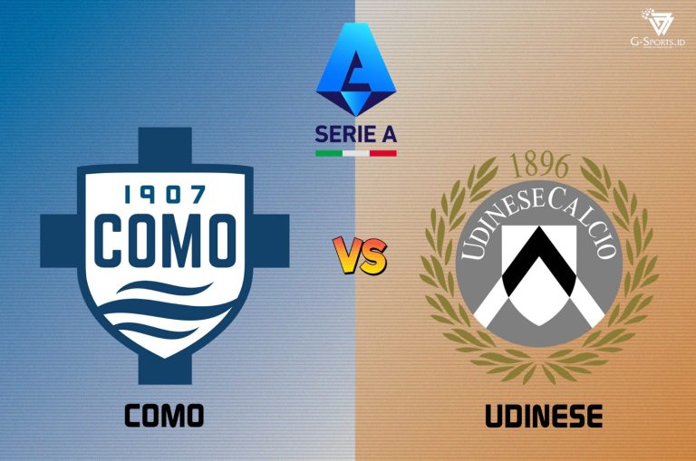 COMO 1910 siap menjamu Udinese Sabtu malam ini. (Grafi: Imenk/G-SPORTS.ID)