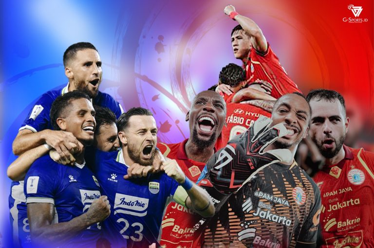 PERSIB Vs PERSIJA, laga panas sarat emosi. (Grafis: Imenk/G-SPORTS.ID)