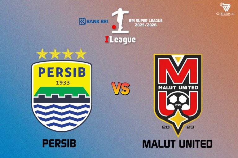 ILUSTRASI Persib Vs Malut United peKan ke-20 BRI Super League, Jumat (6/2/206) (Grafis : Imenk Karmawan/G-SPORTS,ID)