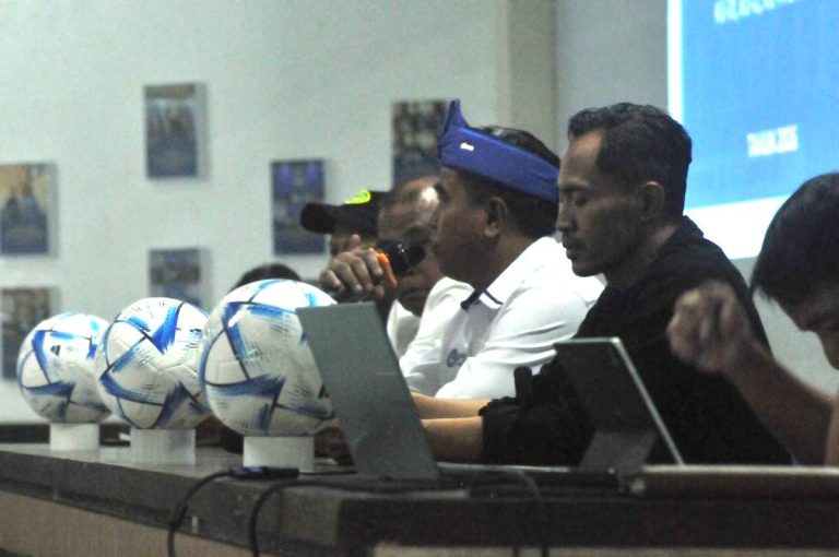 PE;LAKSANA Tugas Sekjen PSSI Provinsi Jawa Barat. Muhammad Jailani dalam Workshop Liga Jabar Istimewa, 27 Februari 2026. (Foto: Arief K/G-SPORTS.ID)